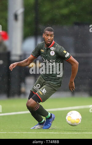 Wijdewormer, Nederland. 03 Maggio, 2019. WIJDEWORMER, 03-05-2019, calcio, AFAS Trainingscomplex, stagione 2018/2019, Keuken Kampioen Divisie, Sparta player Lorenzo Soares Fonseca durante la partita Jong AZ - Sparta (3-2) Credito: Pro scatti/Alamy Live News Foto Stock