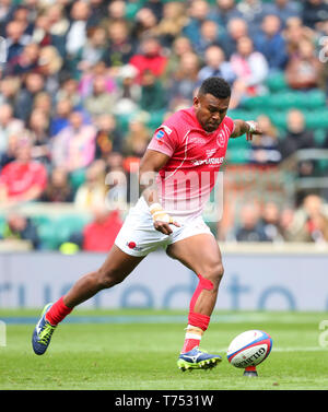 Londra, Regno Unito. 04 Maggio, 2019. La Babcock Trophy match tra l' esercito britannico e la Royal Navy a Twickenham Stadium. Credito: Mitchell Gunn/ESPA-images/Alamy Live News Foto Stock