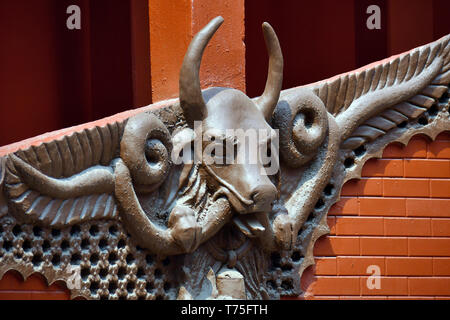 Ingresso di Gupteshwar Mahadev Grotta, Pokhara, Nepal Foto Stock