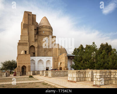 Il complesso memoriale Dorus-Saodat, Mausoleo della dinastia Timurid a Shakhrisabz, Uzbekistan Foto Stock