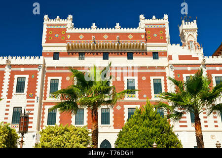 Palacio y jardines de Montaza, Ciudad de Alejandria, Egipto, Mar Mediterráneo Foto Stock