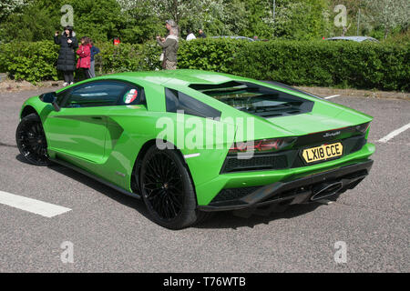 Classico costose automobili sportive Foto Stock