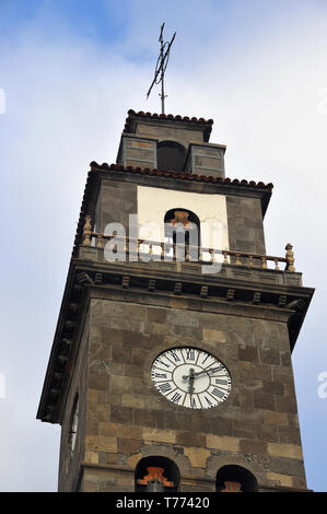 Chiesa a Buenavista del Norte, Tenerife, Isole Canarie, Spagna Foto Stock