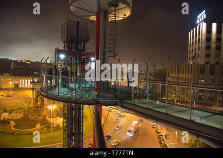 Barcellona, Spain-September 16, 2018: Barcellona Plaza de Espana (Piazza di Spagna) vista panoramica Foto Stock