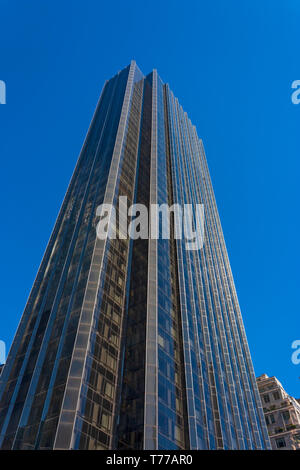 Trump International Hotel and Tower, 1 Central Park West, Upper Manhattan, New York City, Stati Uniti d'America Foto Stock