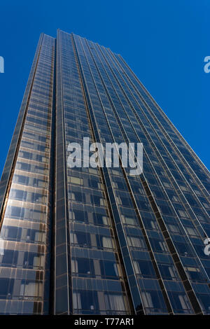 Trump International Hotel and Tower, 1 Central Park West, Upper Manhattan, New York City, Stati Uniti d'America Foto Stock
