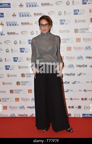 Roma, Italia. 03 Maggio, 2019. Roma, Teatro Brancaccio Gala "Pellicola D'Oro 2019, nell'immagine: Simona Borioni Credit: Indipendente Agenzia fotografica/Alamy Live News Foto Stock