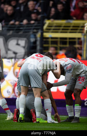 Bruxelles, Belgio. 05 Maggio, 2019. Bruxelles, Belgio - 05 Maggio: la Jupiler Pro League play-off 1 corrispondono (giorno 7) tra RSC Anderlecht e standard de Liege su 05 Maggio 2019 a Bruxelles, in Belgio. (Foto di Frank Abbeloos/Isosport) Credito: Pro scatti/Alamy Live News Foto Stock