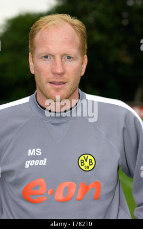 Dortmund, Germania 4.7.2003, presentazione della squadra Borussia Dortmund, stagione 2003/2004 --- head coach Matthias Sammer Foto Stock