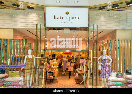 Toronto, Ontario, Canada-20 Marzo, 2019: CF Eaton Mall, ingresso del quartiere alla moda di Kate Spade posizione di punta Foto Stock