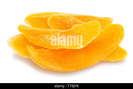 Mango essiccato percorso isolato Foto Stock