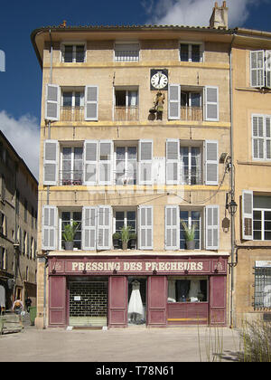 Un negozio nel centro di Aix-en-Provence, Francia Foto Stock