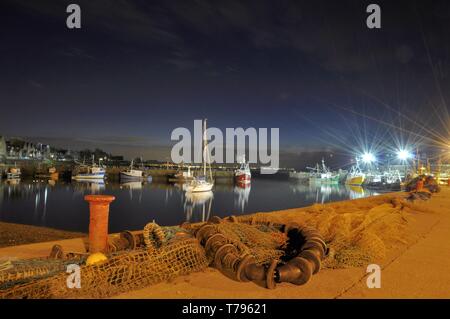 Port Seton Harbour, East Lothian, Scozia Foto Stock