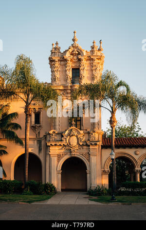 Edificio storico a Balboa Park, a San Diego, California Foto Stock