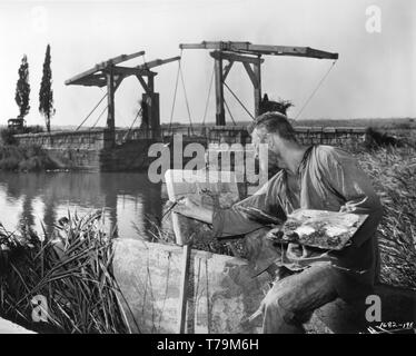 Kirk Douglas come Vincent Van Gogh brama di vita 1956 direttore Vincent Minnelli romanzo Irving Stone sceneggiatura Norman Corwin musica MIKLOS ROZSA produttore John Houseman Metro Goldwyn Mayer Foto Stock