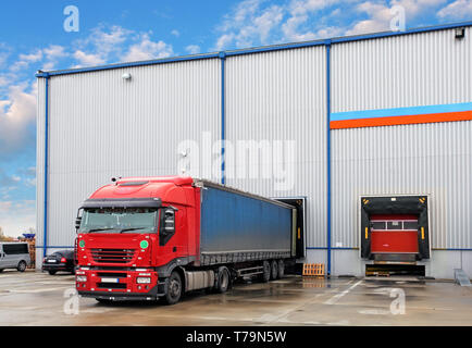 Trasporto industria del trasporto merci Foto Stock