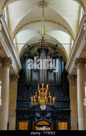 Chiesa parrocchiale di St Stephen Walbrook, 39 Walbrook, Londra Foto Stock