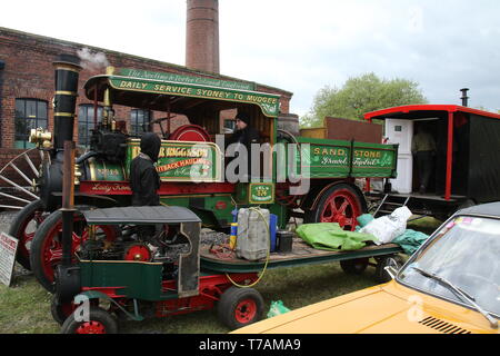 Motore Ellenroad Casa Museo di vapore Rochdale LANCASHIRE REGNO UNITO Foto Stock