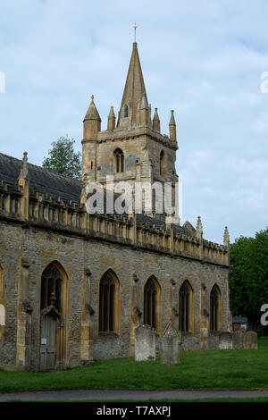 San Lorenzo è la Chiesa, Evesham, Worcestershire, England, Regno Unito Foto Stock