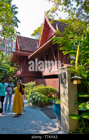 Jim Thompson House Museum, Bangkok, Thailandia Foto Stock