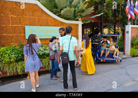 Jim Thompson House Museum, Bangkok, Thailandia Foto Stock