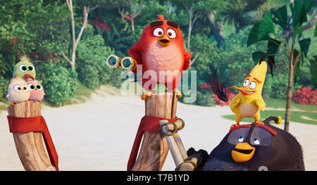 Angry Birds Movie (anche noto semplicemente come Angry Birds e rilasciato nel Regno Unito come tale) è un calcolatore 2016-commedia animata film basato su Rovio Entertainment videogioco della serie dello stesso nome Questa fotografia è per il solo uso editoriale ed è il copyright del film company e/o il fotografo assegnato dal film o società di produzione e può essere riprodotto solo da pubblicazioni in congiunzione con la promozione del film di cui sopra. Un credito per il film company è richiesto. Il fotografo deve anche essere accreditato quando noto. Foto Stock