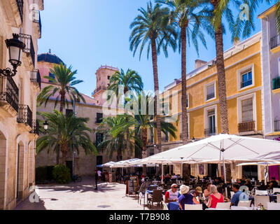 Plaza de la Santísima Faz. Alicante. Comunidad Valenciana. España Foto Stock