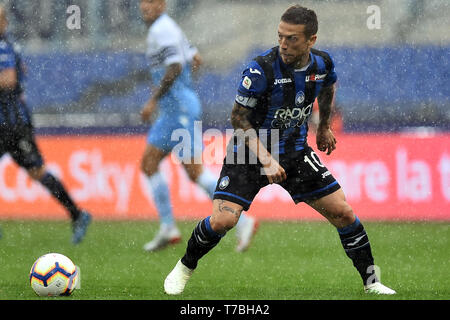 Roma, Italia. 05 Maggio, 2019. Serie A Lazio vs Atalanta. Stadio Olimpico Roma 05-05-2019 in foto Alejandro Gomez Credit: Indipendente Agenzia fotografica/Alamy Live News Foto Stock