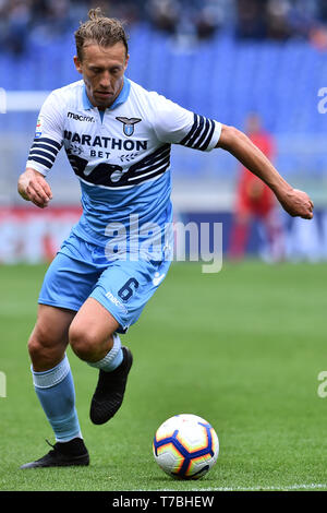 Roma, Italia. 05 Maggio, 2019. Serie A Lazio vs Atalanta. Stadio Olimpico Roma 05-05-2019 nella foto Lucas Lleiva Credit: Indipendente Agenzia fotografica/Alamy Live News Foto Stock