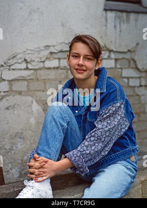 Die Brut der Schönen Seele, Fernsehfilm, Deutschland 1992, Regie: Rainer Behrend, Darsteller: Annet Renneberg Foto Stock