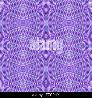 Abstract shiny seamless pattern matching lilla scuro, blu lavanda e ardesia colori blu. Foto Stock