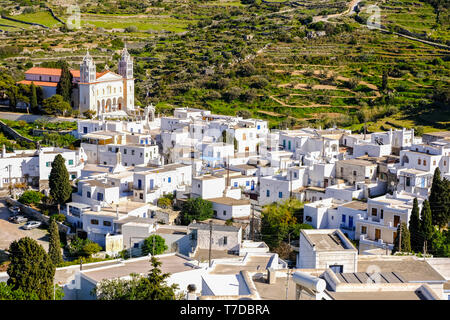 Vista del villaggio. Foto Stock