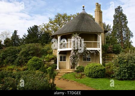 Il Swiss Cottage, Shuttleworth Foto Stock