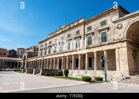 Il Museo di Arte Asiatica, città vecchia, Corfu','isola di Corfu, Isole Ionie, Grecia Foto Stock