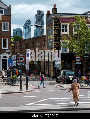 La York, Duncan Street, Londra Foto Stock