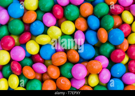 Caramelle colorate. Foto Stock