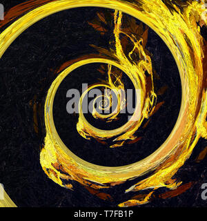 Luxury Gold sfondo. Trama ricca di design. Abstract golden art. Stock. Pittura a olio stile grafico. Acquerello del disegno a mano imitazione. Buona per wallp Foto Stock