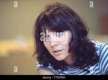 Amsterdam, Paesi Bassi - 1976, Linda Ronstadt (foto Gijsbert Hanekroot) *** Caption locale *** Linda Ronstadt Foto Stock