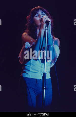 Amsterdam, Paesi Bassi - 1976, Linda Ronstadt (foto Gijsbert Hanekroot) Foto Stock