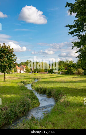 Settrington Village, Malton, North Yorkshire, Regno Unito Foto Stock