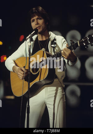 Amsterdam, Paesi Bassi - 1972, Cliff Richard (foto Gijsbert Hanekroot) Foto Stock