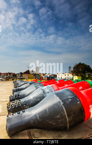 Boe harbour Terschelling Foto Stock