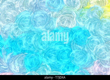 Abstract background texture. La pittura digitale in Vincent Van Gogh illustrazioni di stile. Disegnato a mano disegno artistico. Arte moderna. Buona per immagini stampate, p Foto Stock