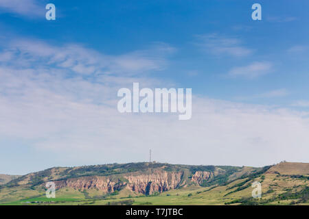 Area protetta di Rapa Rosie Red Ravine vicino a Sebes, Romania Foto Stock