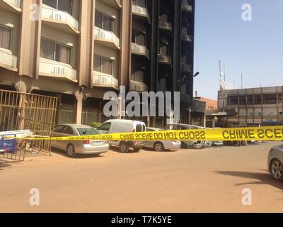 Burkina-faso bomba in Ouagadougou Foto Stock