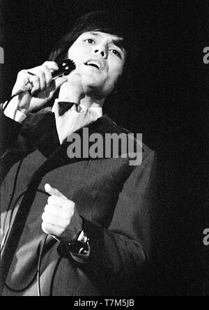 Cliff Richard ad Amsterdam, nei Paesi Bassi, appr. 1972 Foto Stock