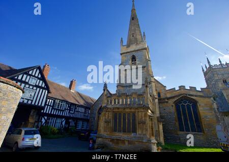 Chiesa di tutti i santi, Evesham, Worcestershire Inghilterra Foto Stock