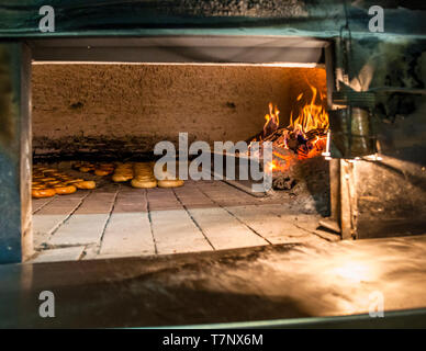 Un forno tradizionale in Dobrich, Bulgaria Foto Stock