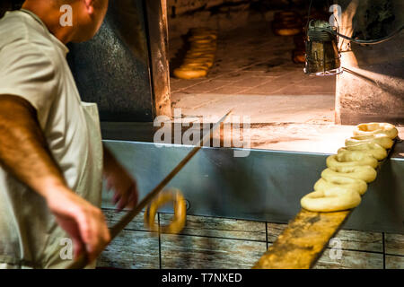 Un forno tradizionale in Dobrich, Bulgaria Foto Stock