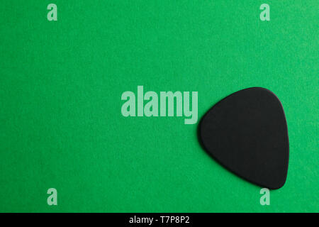 Chitarra nero scegli il colore di sfondo, spazio per il testo Foto Stock